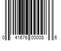 Barcode Image for UPC code 041676000086