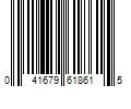 Barcode Image for UPC code 041679618615