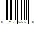 Barcode Image for UPC code 041679676660