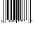 Barcode Image for UPC code 041693229262