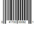 Barcode Image for UPC code 041700000921