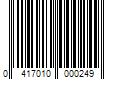 Barcode Image for UPC code 04170100002467