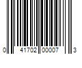 Barcode Image for UPC code 041702000073