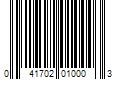 Barcode Image for UPC code 041702010003