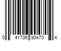 Barcode Image for UPC code 041706904704