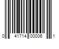 Barcode Image for UPC code 041714000061