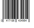 Barcode Image for UPC code 0417186434954