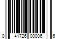 Barcode Image for UPC code 041726000066