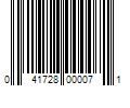 Barcode Image for UPC code 041728000071