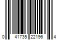 Barcode Image for UPC code 041735221964