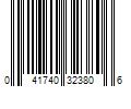 Barcode Image for UPC code 041740323806