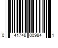 Barcode Image for UPC code 041746009841