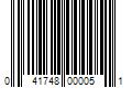 Barcode Image for UPC code 041748000051