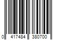 Barcode Image for UPC code 04174843807020