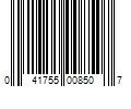 Barcode Image for UPC code 041755008507