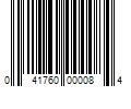 Barcode Image for UPC code 041760000084