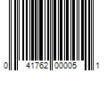 Barcode Image for UPC code 041762000051