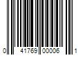 Barcode Image for UPC code 041769000061