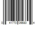 Barcode Image for UPC code 041770056804