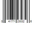 Barcode Image for UPC code 041771230326