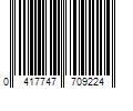 Barcode Image for UPC code 0417747709224