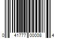 Barcode Image for UPC code 041777000084