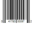 Barcode Image for UPC code 041780000972