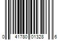 Barcode Image for UPC code 041780013286