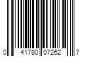 Barcode Image for UPC code 041780072627