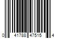 Barcode Image for UPC code 041788475154