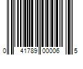 Barcode Image for UPC code 041789000065