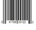 Barcode Image for UPC code 041789001222