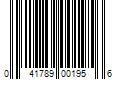 Barcode Image for UPC code 041789001956