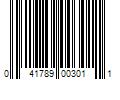 Barcode Image for UPC code 041789003011