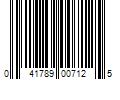 Barcode Image for UPC code 041789007125