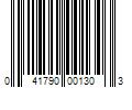 Barcode Image for UPC code 041790001303