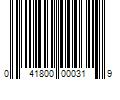 Barcode Image for UPC code 041800000319