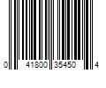 Barcode Image for UPC code 041800354504