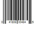 Barcode Image for UPC code 041808004845