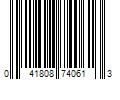 Barcode Image for UPC code 041808740613