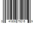 Barcode Image for UPC code 041808752159