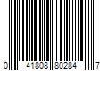 Barcode Image for UPC code 041808802847