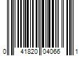 Barcode Image for UPC code 041820040661