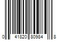 Barcode Image for UPC code 041820809848