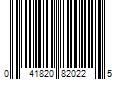 Barcode Image for UPC code 041820820225