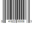 Barcode Image for UPC code 041822000083