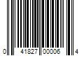 Barcode Image for UPC code 041827000064