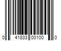 Barcode Image for UPC code 041833001000