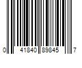 Barcode Image for UPC code 041840898457