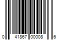 Barcode Image for UPC code 041867000086